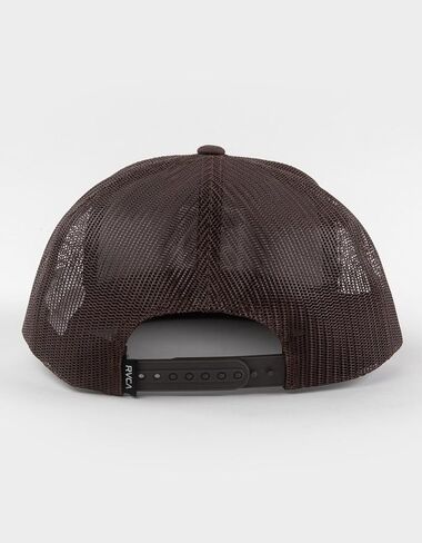RVCA VA All The Way Trucker Dark Brown in Saudi Arabia