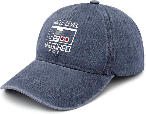 I Leveled Up to Uncle 2026 Hat for Womens Baseball Caps Classic Washed Workout in Saudi Arabia