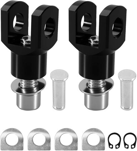 دعامة أوتاد قدم الدراجة النارية متوافقة مع نماذج تثبيت قدم Harley Davidson Male Mount Style مناسبة لـ FX Softail FXST FXR Low Rider Custom FXLR FXR Super Glide in Kuwait