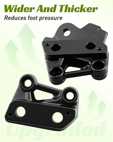 Electric Dirt Bike Foot Peg Bracket Fit for Talaria X3 X3 PRO, Dirt Bike Foot Peg Bracket Footrest Pedal Support CNC Replacement Kit in Saudi Arabia