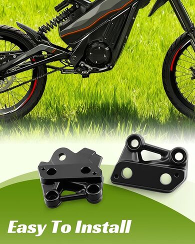 Electric Dirt Bike Foot Peg Bracket Fit for Talaria X3 X3 PRO, Dirt Bike Foot Peg Bracket Footrest Pedal Support CNC Replacement Kit in Saudi Arabia