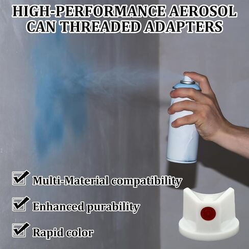 17 قطعة من فوهة علبة الرش، فوهات طلاء الرش ذات أنماط طويلة الفم للعلب، أطراف فوهة الرش مع خراطيم تمديد 19.68 بوصة للكتابة على الجدران، وإصلاح السيارات، والمشروعات اليدوية in Kuwait