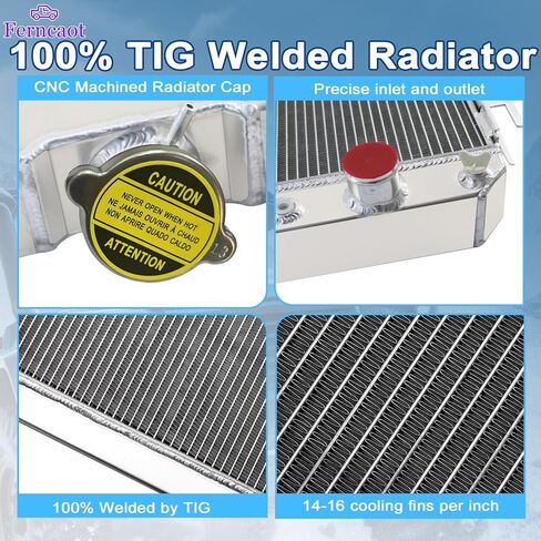 CC289 Radiator for 1963-1968 1964 1965 1966 1967 Chevy Impala Bel Air Caprice Chevelle El Camino 3.2-7.0L 4.6L 6.5L 3Row Aluminum Radiators in Saudi Arabia