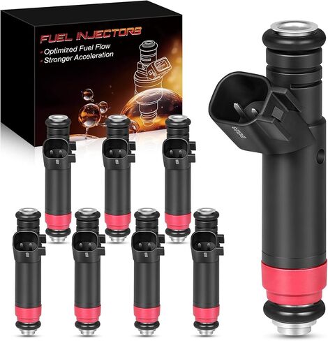 FJ461 High Performance Fuel Injectors 4.6L V8 For:-Ford Explorer 2006 2007 2008 2009 For:-Mustang 2005 2006 2007 2008, Explorer Sport Trac 07-09, For:-Mercury Mountaineer 07-09 (8PCS) in Saudi Arabia