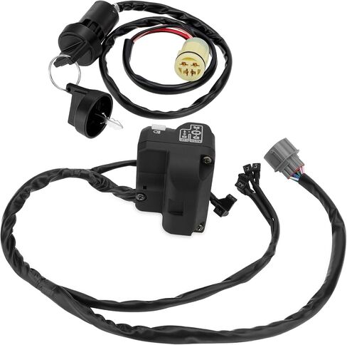 M MATI المقود ومفتاح التبديل لهوندا Rancher-420-ES Rancher-420-AT 2007-2013 35140-HP5-A51 35140-HP7-A02 35100-HP5-600 in Kuwait