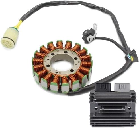 Magneto Stator Coil Regulator Rectifier Engine Gasket 31120-5-a51 Compatible with TRX420TE TM FE FM Rancher 2007-2013(3 PCS) in Saudi Arabia