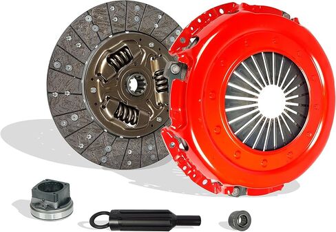 طقم القابض مجموعة قابض السباق المرحلة 1؛ (07-113ر) | متوافق مع قاعدة F250-F750 Super Duty Lariat XL XLT 1999-2003 7.3L V8 ديزل OHV بشاحن توربيني | لوحة ضغط اتش دي بريميوم 13 بوصة in Saudi Arabia