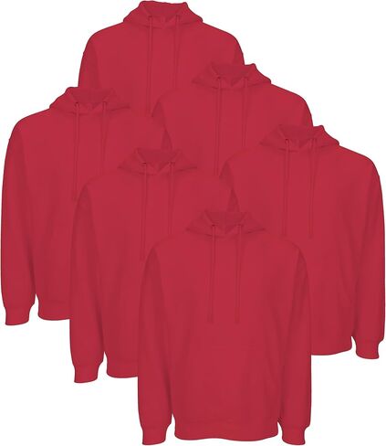 Ultra Soft Fleece Lined Drawstring Hoodies Comfort Fit Sweatshirts Kangaroo Pockets in Saudi Arabia