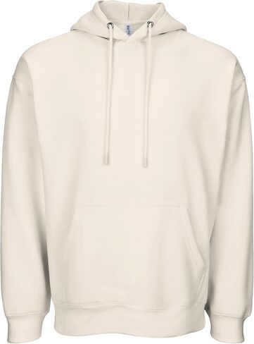 Ultra Soft Fleece Lined Drawstring Hoodies Comfort Fit Sweatshirts Kangaroo Pockets in Saudi Arabia