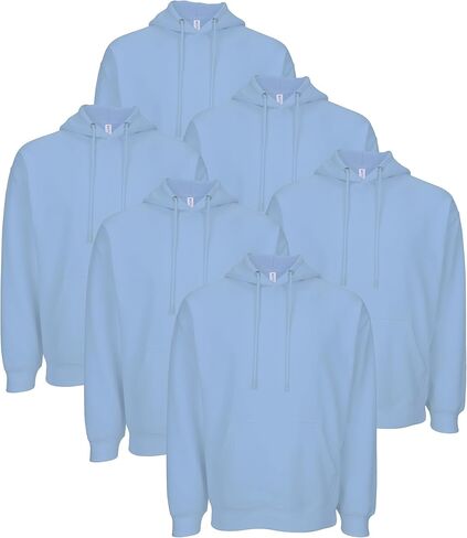 Ultra Soft Fleece Lined Drawstring Hoodies Comfort Fit Sweatshirts Kangaroo Pockets in Saudi Arabia