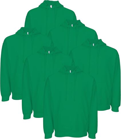 Ultra Soft Fleece Lined Drawstring Hoodies Comfort Fit Sweatshirts Kangaroo Pockets in Saudi Arabia