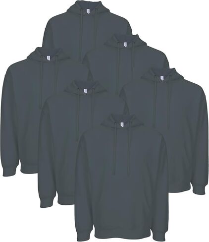 Ultra Soft Fleece Lined Drawstring Hoodies Comfort Fit Sweatshirts Kangaroo Pockets in Saudi Arabia
