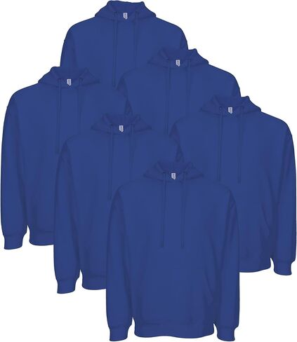Ultra Soft Fleece Lined Drawstring Hoodies Comfort Fit Sweatshirts Kangaroo Pockets in Saudi Arabia