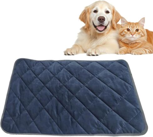 Thermal Reflection Pad for Dogs | Thermal Dog Bed | Self Heating Dog Pad | 5-Layer Self Warming Cat Mat | Washable Non-Slip Non Electric Sleeping Mat for Dogs & Cat, Easy to Clean in Saudi Arabia