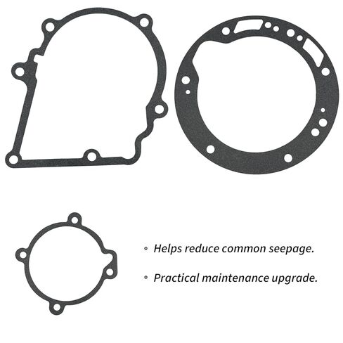 Complete External Oil Seal Reseal Kit for Ford C4 / C-4 Automatic Transmission (1968–1986) – Duraprene Neoprene Coated Pan Gasket, Pump & Tail Seals, Servo/Lever Seals, O-Rings + Lock Nuts in Saudi Arabia