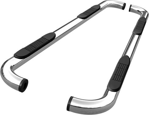 TAC Side Steps Compatible with 2009-2018 RAM1500 CrewCab | 2019-2024 RAM1500 Classic CrewCab | 2010-2026 RAM2500/3500/4500/5500 CrewCab Pickup Truck 3" Stainless Steel Running Boards 2Pcs in Saudi Arabia