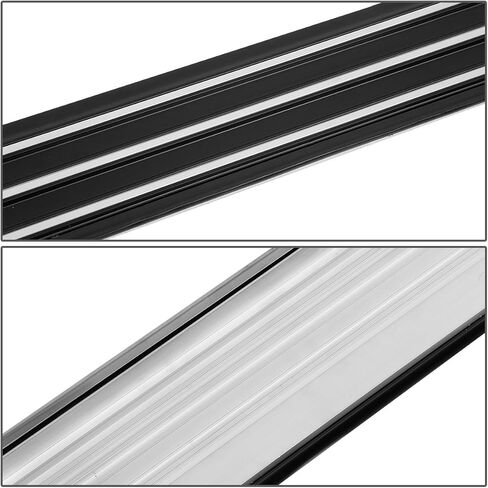 Auto Dynasty Running Boards Compatible with 2016-2022 Honda Pilot, Aluminum Side Step Rail Nerf Bars, 5.5 Inches Step Bars, Black 17 18 19 20 21 in Saudi Arabia