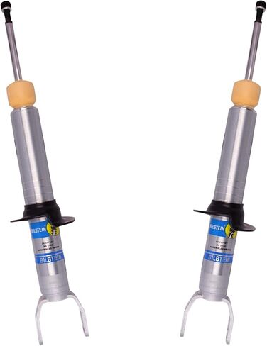 Bilstein Set of Front and Rear B8 5100 Series Shocks Compatible with 2009-2018 RAM 1500 w/o Air Suspension with 0-1" Rear Lift | Provides 0-2.8" Front Lift | Easy Installation | Smooth Performance in Saudi Arabia