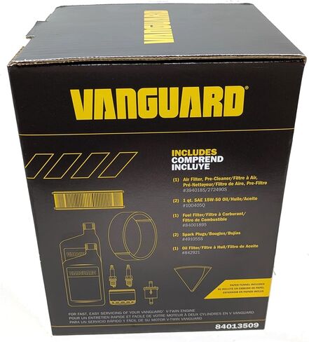 Vanguard 84013509 Maintenance Kit for 12.5-18 GHP Small Block V-Twin Engines with Fuel Treatment in Saudi Arabia