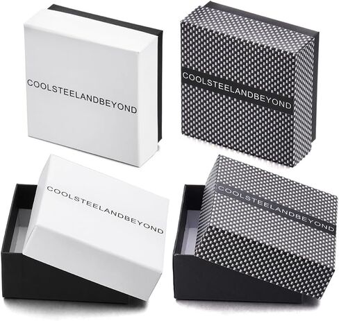 سوار ميدالية رأس الذئب من الفولاذ المقاوم للصدأ للرجال من COOLSTEELANDBEYOND، مجوهرات طوطم فايكنغ نوردية متينة، هدية وصلة كبح فضية مصقولة له in Saudi Arabia