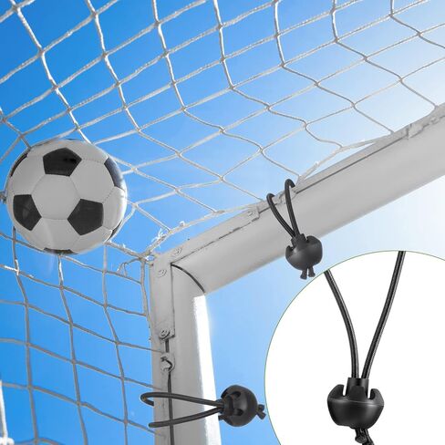 Shappy 20 Pcs 5.9 Inch Soccer Bungee Cords with Ball Elastic Cord Straps Tarp with Balls Sports Replacement Soccer Rebounder Goal Bungee Canopy Shock Cords for Ball Training Goal Camping Tent Net Door in Saudi Arabia