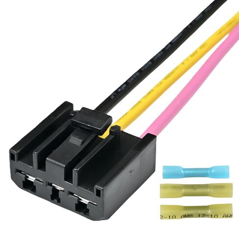 HVAC Blower Motor Connector Harness fit for Jeep Wrangler JK 2014-2018, Ram 1500 2014-2018, Ram 1500 Classic 2019-2022, Repair Plug Pigtail in Saudi Arabia
