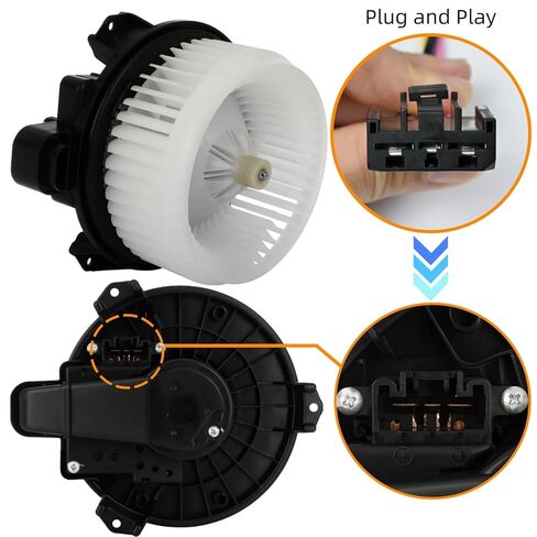 HVAC Blower Motor Connector Harness fit for Jeep Wrangler JK 2014-2018, Ram 1500 2014-2018, Ram 1500 Classic 2019-2022, Repair Plug Pigtail in Saudi Arabia