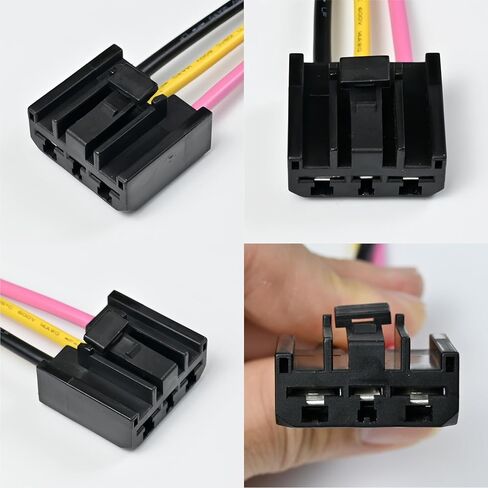 HVAC Blower Motor Connector Harness fit for Jeep Wrangler JK 2014-2018, Ram 1500 2014-2018, Ram 1500 Classic 2019-2022, Repair Plug Pigtail in Saudi Arabia