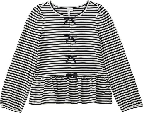 Janie and Jack Striped Peplum Top in Saudi Arabia