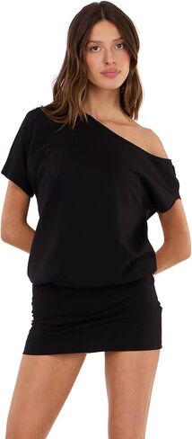 Forever 21 Women's Short Sleeve Mini Dress, Off Shoulder in Saudi Arabia
