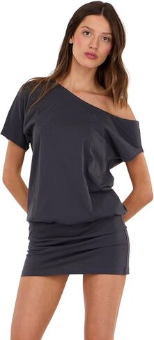 Forever 21 Women's Short Sleeve Mini Dress, Off Shoulder in Saudi Arabia