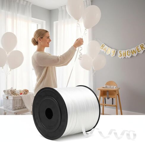 البومة التركيز 500 ياردة الأبيض لفة هدية شريط التغليف للحزب مهرجان الفن الحرفية ديكور بائع الزهور ورود زينة in Kuwait