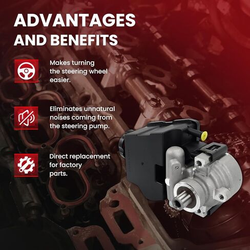 مضخة توجيه كهربائية MOCA تناسب شيفروليه 1998-2002 كامارو Z28 Z28 SS 5.7L V8 350cid، لبونتياك 1998-2002 Firebird Formula Trans Am 5.7L V8 350cid in Saudi Arabia