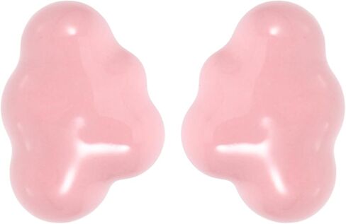 DECHOUS 2pcs Cloud Shape Ceramic Door Pull Handles for ’ Room Wardrobe and Drawer, Light Pink Ceramic Home Knobs for Nursery Furniture Decoration in Saudi Arabia