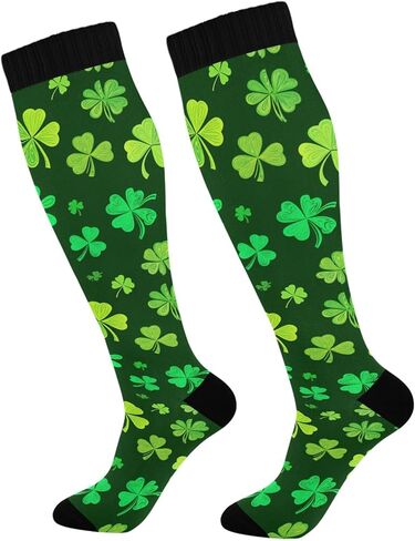 جوارب ضغط للقطط من Wusikd للنساء والرجال، جوارب طويلة لطيفة للجري الرياضي 1 in Kuwait