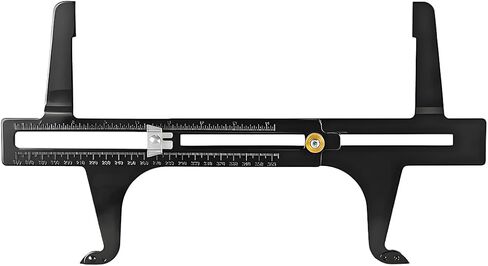 Car Brake Resetting Gauge, 6.5-14.25 Inch Dual Scale Combination Vehicle Brake Measuring Tool, Automotive Stop Reset Instrument Tool for Rear Drum Stop Lining Shoe, Universal Fit in Saudi Arabia