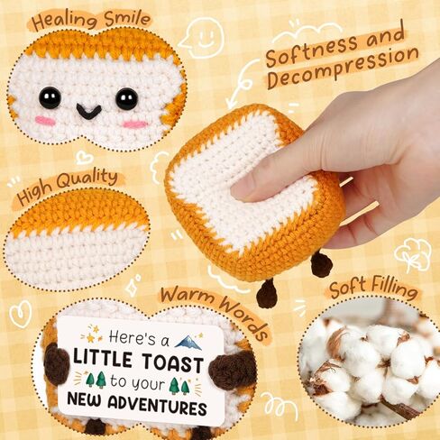 نخب الكروشيه مضحك لها، هدية مغامرة جديدة للنساء والرجال، هدية وداع وظيفة جديدة تذكار حظا سعيدا، تتحرك هدايا تهنئة التقاعد للأصدقاء زملاء العمل رئيسه in Kuwait