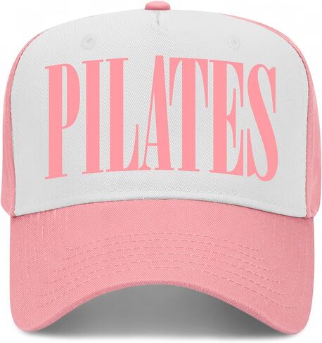 Pilates Serif Vintage Trucker Hat | Premium Snapback Baseball Hat for Men & Women in Saudi Arabia