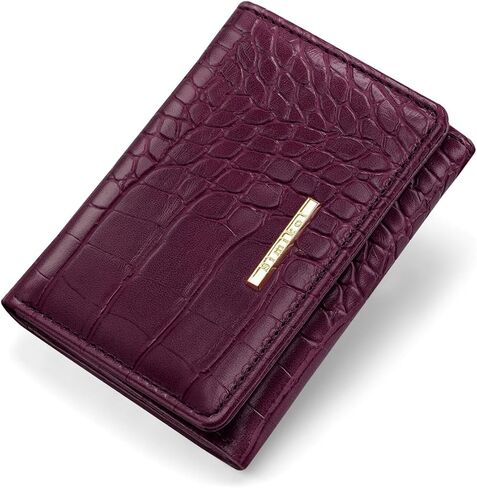 ليوبارد محافظ النساء الفاخرة فو الجلود الفهد طباعة محفظة المرأة تتفاعل صغيرة ثلاثية أضعاف حامل بطاقة الائتمان محفظة صغيرة ، ليوبارد in Kuwait