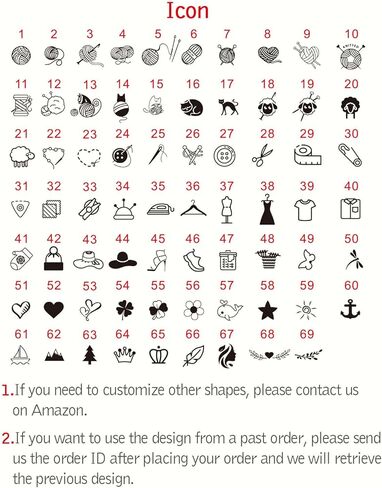 50Pcs Custom Crochet Tags, Personalised Rectangle Tags for Crochet Projects, Wooden and Acrylic Knitting Labels for Handmade Items in Saudi Arabia