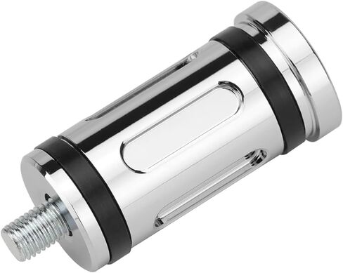 دراجة نارية شيفتر بيج جير شيفت ليفر CNC بيليت أوتاد القدم بديلة متوافقة مع هارلي ديفيدسون تورينج سوفتيل داينا سبورتستر ستريت جلايد رود (فضي) in Kuwait