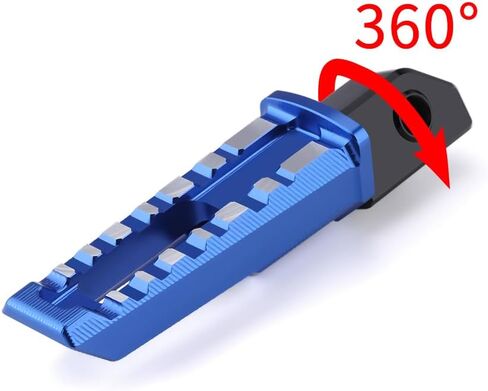 أوتاد القدم الخلفية للدراجة النارية متوافقة مع H.onda Rebel 1100 CMX1100 Rebel 500 CMX500 2017-2024 2025 مسند للقدمين للركاب دعامة للقدمين Rebel500 Rebel1100 ملحقات (أسود) in Kuwait