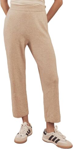 NAADAM Women's Cashmere Cropped Pant in Saudi Arabia