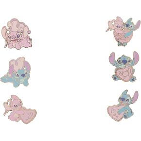 دبوس صندوق غامض من Loungefly Disney Stitch & Angel Be Mine (دبوس عشوائي واحد) in Kuwait