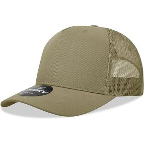 DECKY 5 Panel Mid Profile Structured Cotton Blend Trucker in Saudi Arabia