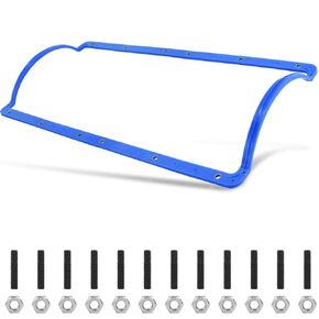 Oil Pan Gasket with Rigid Core Compatible with Moroso 27293 for Ford 7.3 Powerstroke 1994 to 2003 and International T444E Engines Oil Resistant Material Leak Free Design Easy Installation in Kuwait