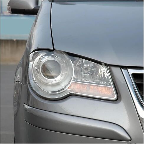 Compatible For VW Touran 2008 2009 2010 Car Headlight Shell Headlight Cover Headlamp Lens Headlight Glass Auto Shell Cover(Left and Right) in Saudi Arabia