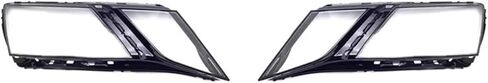 Compatible For Skoda Octavia 2018 2019 Headlamp Transparent Cover Headlight Shell Lampshade Case Replace Lens(Left and Right) in Saudi Arabia