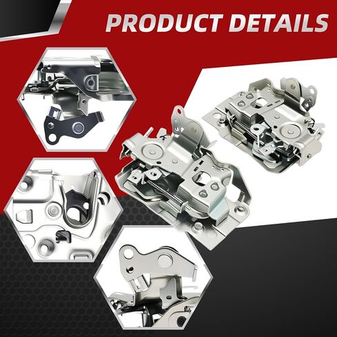 Pair Door Lock Latch Assembly Front Driver and Passenger Side Compatible with C1500 C2500 1988-1999 Pickup 940-102 16602475 in Saudi Arabia