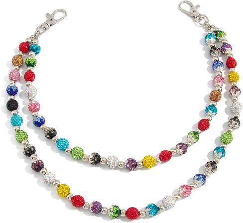 سلاسل سراويل المحفظة ذات الطبقات للرجال والنساء، ملحقات حقيبة الملابس وجيب الخصر من الجينز البانك in Kuwait